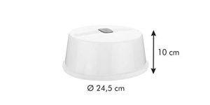 Capac de Microunde Tescoma Schutzdeckel PURITY, Design Modern, Usor de Utilizat - Img 3