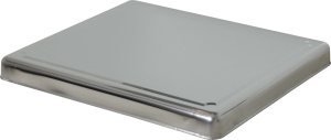 Capac de protectie pentru plita Jocca, otel inoxidabil, 52,5x60,5 cm, universal