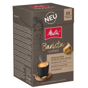 Capsule cafea Melitta Barista Lungo, 20 capsule, Nespresso compatibile