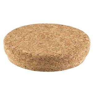 Carafa din sticla APS Dots, 0.75L, cu capac din pluta, 28 cm - Img 8