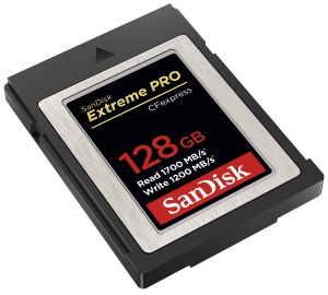 Card de memorie CFexpress SanDisk Extreme Pro 128 GB, 1700 MBs citire, 1200 MBs scriere - Img 2