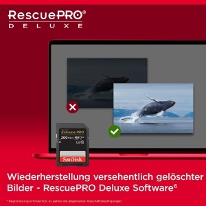 Card de memorie SanDisk Extreme PRO SDXC UHS-I 256 GB, viteza 200 MBs, U3, V30 - Img 6