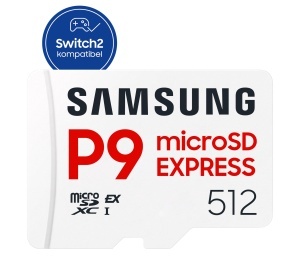 Card microSD Samsung P9 Express 512 GB, viteza citire 800 MBs, pentru Nintendo Switch 2 - Img 2