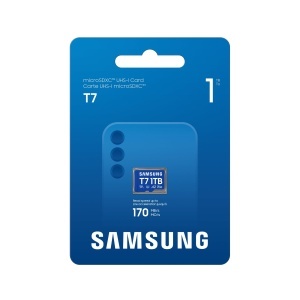 Card microSD Samsung T7, 1 TB, UHS-I U3, albastru - Img 3