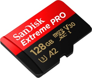 Card microSD SanDisk Extreme PRO 128 GB, UHS-I, V30, U3, 200 MBs - Img 2