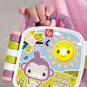 Carte interactiva Fisher-Price JFN05 cu sunete, ilustratii colorate si 2 pagini - Img 4