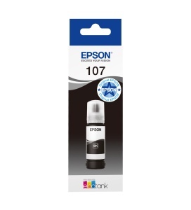 Cartus Cerneala Original Epson EcoTank 107, 70 ml, Negru