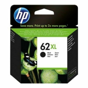 Cartus de cerneala HP 62XL Original, Negru, 600 pagini