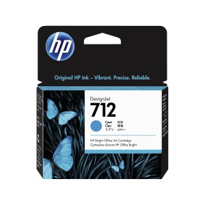 Cartus imprimanta HP 712 Cyan 29 ml Original pentru DesignJet T650 T630 T250 T230