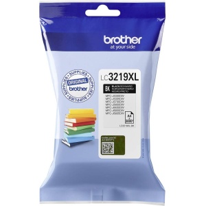 Cartus Original Brother LC-3219XLBK, Tinta Neagra, Capacitate 3000 Pagini