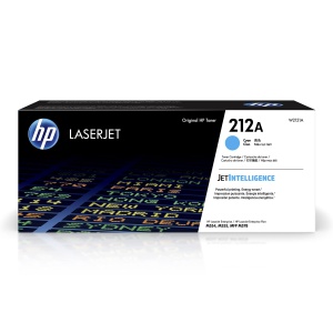 Cartus toner original HP 212A (W2121A) cyan pentru LaserJet Enterprise M554, M555, M578