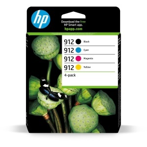 Cartuse imprimanta HP 912 Multipack Original Negru Cyan Magenta Galben Compatibile HP OfficeJet 801x802x
