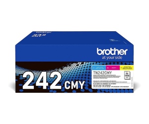 Cartuse Toner Brother TN-242CMY Multipack, CyanMagentaGalben, 1400 pagini