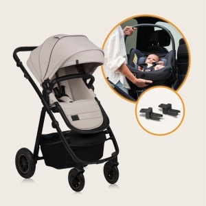 Carucior 2-in-1 LIONELO AMBER PLUS pentru copii, 0-4 ani, max 22kg - Img 12