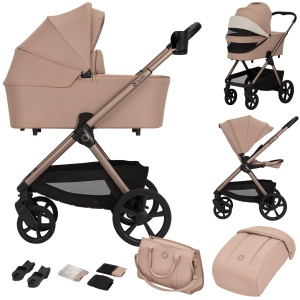 Carucior 2 in 1 Lionelo Carmine cu Cos de Purtat si Buggy, 0-4 Ani