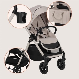 Carucior 2 in 1 Lionelo Layla cu Babywanne si Sportsitz, 0-4 ani, pana la 22 kg - Img 10