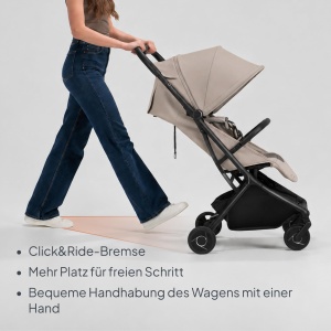 Carucior 2 in 1 Lionelo Sia Flex, ultrausor, 0-4 ani, 22 kg - Img 6