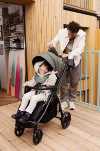 Carucior copii MoMi MIYA EVA pliabil 5 puncte siguranta accesorii incluse - Img 13