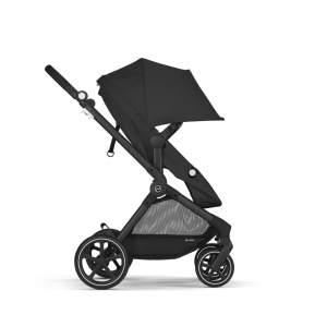 Carucior Cybex EOS 2-in-1 Moon Black Sistem de calatorie pentru copii 0-4 ani - Img 3