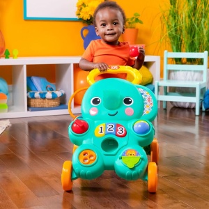 Carucior de joaca Bright Starts Stroll n Roll 2-in-1 cu muzica si lumini - Img 5