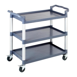 Carucior de Servire APS, Aluminium, 3 Etaje, Capacitate 240 kg