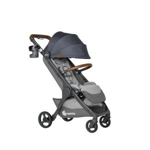 Carucior Ergobaby Metro Deluxe Pliabil Compatibil cu Scaun Auto London Grey - Img 3