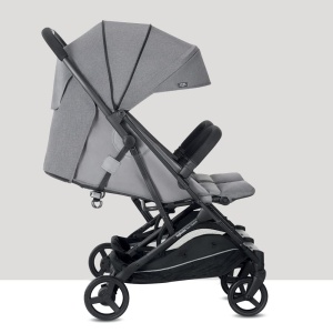 Carucior gemeni Inglesina Twin Sketch, ultralight, compact, gri, UPF 50 - Img 3