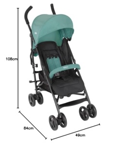 Carucior Graco TraveLite Mint Usor si Compact Pliere Rapida - Img 8