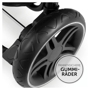 Carucior hauck Rapid 4D, Negru - cu functie de culcare, UV 50, pliabil - Img 3