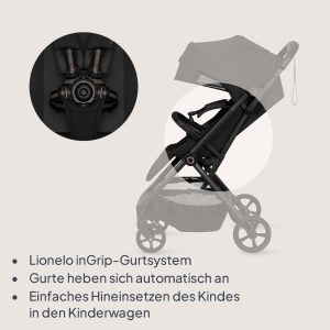 Carucior Lionelo Tansi, Compact, Pana la 22 kg, Faltabil, Cu Protectie UPF50 - Img 5