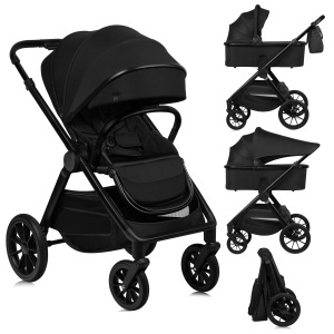 Carucior multifunctional Lionelo Layla 2 in 1 0-48 luni roti PU pivotante suspensie completa