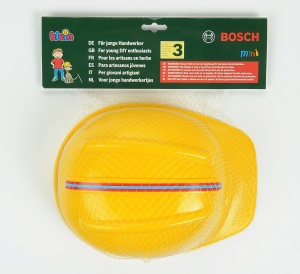 Casca de lucru pentru copii Theo Klein Bosch, ajustabila, 25,8 cm x 19,5 cm x 11 cm - Img 2