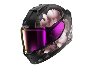 Casca integrala SHARK D-SKWAL 3 MAYFER, Negru Violet Auriu, Marimea S
