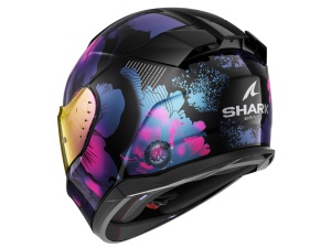 Casca integrala SHARK D-SKWAL 3 MAYFER, Negru violet, Marime S - Img 2