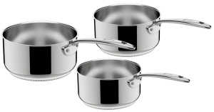 Caserola adanca Lagostina Accademia, 20 cm, inox 1810, cu maner lung - Img 2