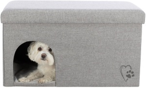 Caserola pentru pisici TRIXIE Kimy, 72 x 40 x 40 cm, culoare gri deschis - Img 3