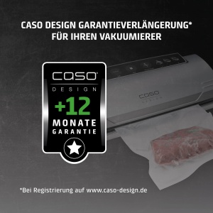 Caso VC 10 Plus Edition - include set mare de accesorii, cordon de sudura de 30 cm, rezistenta variabila la vid, pompa de vid 9 L/min, gri, argintiu, 1 pachet - Img 10