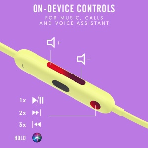 Casti audio Beats Flex Apple W1, Bluetooth, 12 ore autonomie, galbene - Img 7