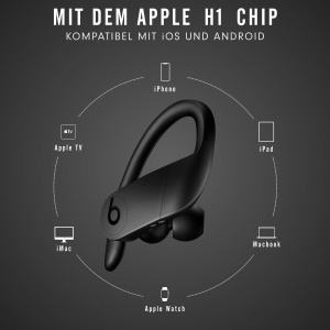 Casti audio Beats Powerbeats Pro, Bluetooth, 9 ore autonomie, rezistente la apa, negre - Img 5