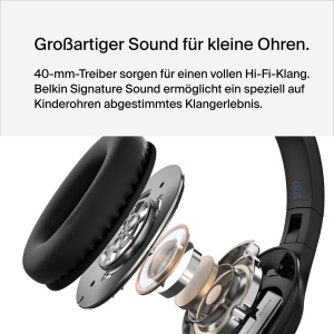 Casti audio Belkin SoundForm Inspire, Bluetooth, 35 ore autonomie, NegruLavanda - Img 4