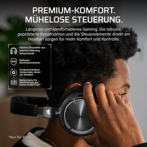 Casti audio Corsair Virtuoso MAX Wireless pentru Xbox, Bluetooth, Dolby Atmos, Negru - Img 7