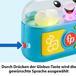 Casti audio Fisher-Price Lern- und Spielspa - Interactive, cu lumini si melodii - Img 3