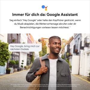 Casti audio Google Pixel Buds A-Series, Alb, Sunet de inalta calitate, Conectivitate Bluetooth - Img 4
