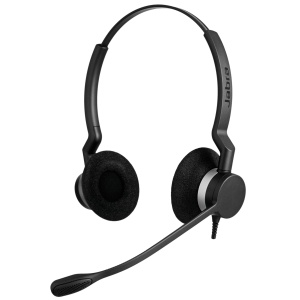 Casti audio Jabra Biz 2300 Duo, cablu, binaural, negru - Img 2