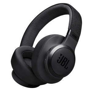 Casti audio JBL Live 770 NC, Bluetooth, Noise Cancelling, 65 ore autonomie, Negru