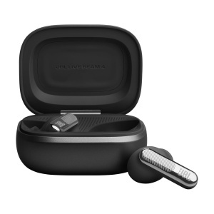 Casti audio JBL Live Beam 4, Noise-Cancelling, Negru, 10 ore autonomie