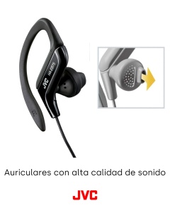 Casti audio JVC HA-EB75-BN-U, sport, spritzwasserschutz IPX2, negru - Img 4