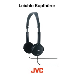 Casti audio JVC HA L 50 W, usoare, cu design pliabil, culoare alba - Img 2
