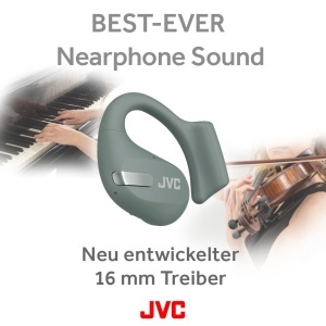 Casti audio JVC HA-NP50T-G, True Wireless, Design Open Ear, Verde Sage - Img 5