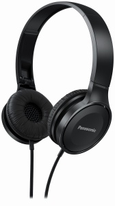 Casti audio Panasonic RP-HF100ME-K, 30mm, 10-23000Hz, pliabile, negre